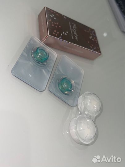 Цветные линзы неоновые карнавальные Хэллоуин