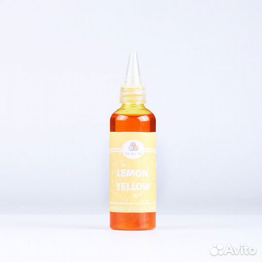 100 мл. Краситель для ткани Желто-лимонный