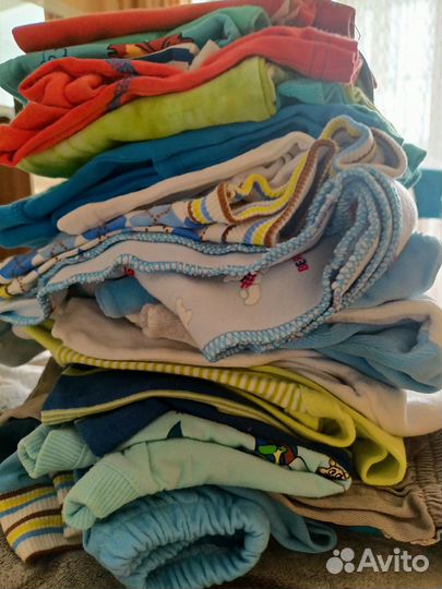 Летние вещи пакетом 6-18 мес