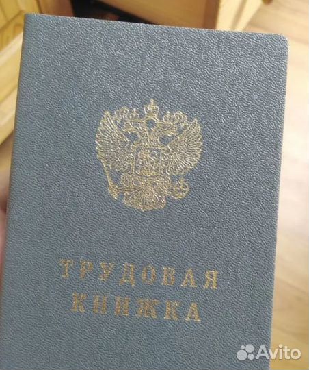 Тк-V оригинал 2015-2018 трудовая книжка Гознака