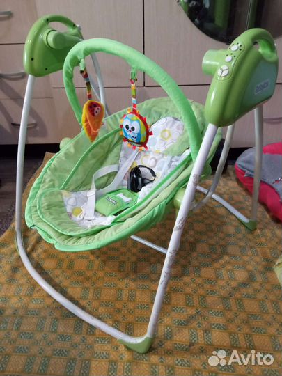 Детские электронные качели