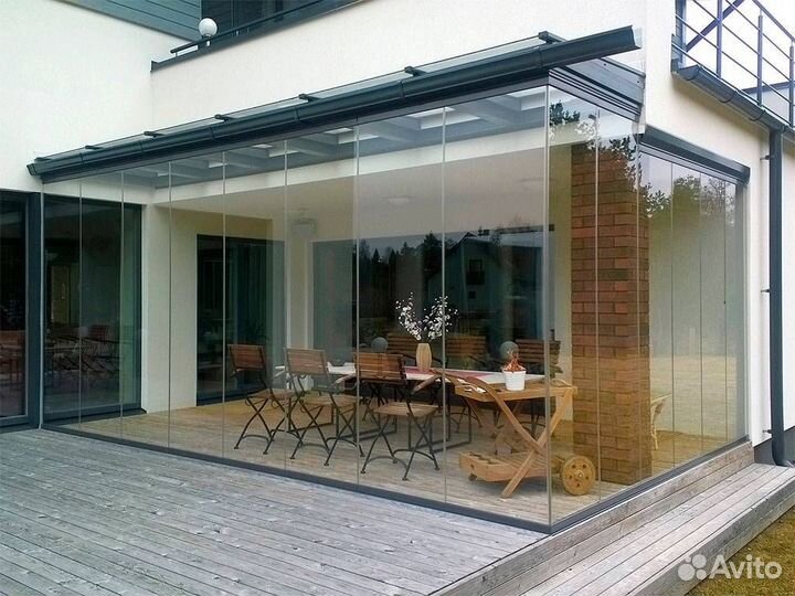 Остекление веранд и беседок