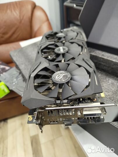 Видеокарта Asus strix 1070 ti