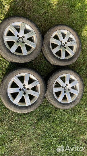 Оригинальные литые диски Peugeot 408