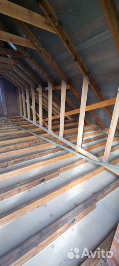 Утепление дома эковатой