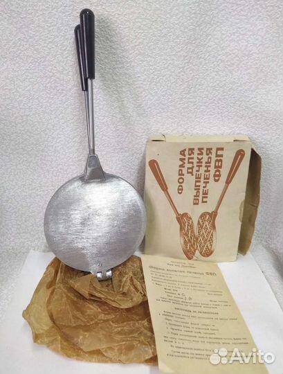 Новая СССР винтаж для выпечки вафельница