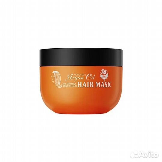 Питательная маска для волос с аргановым маслом