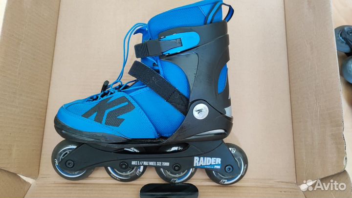 Роликовые коньки раздвижные K2 Raider 35-40