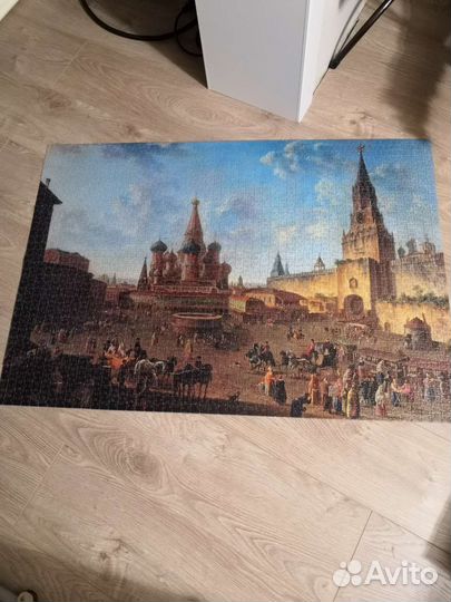 Картина из пазлов, собрали сами