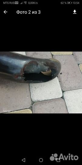 Глушитель на Hidromek 102b,s