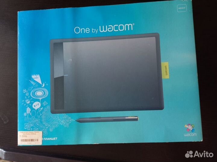 Графический планшет Wacom One Medium 2540 lpi