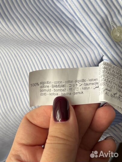 Мужская рубашка zara