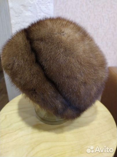 Шапка норковая женская