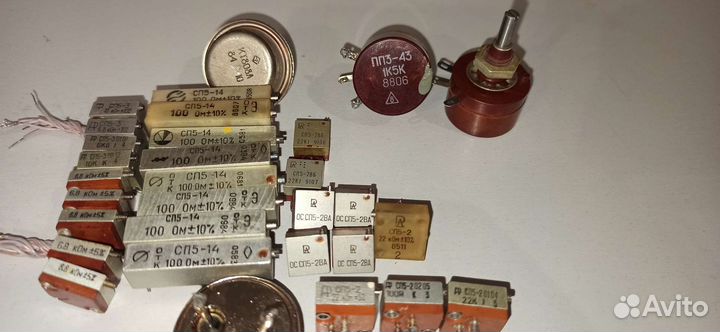 Ценные радиодетали СССР