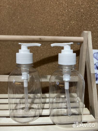 Пластиковый флакон с дозатором 250 мл