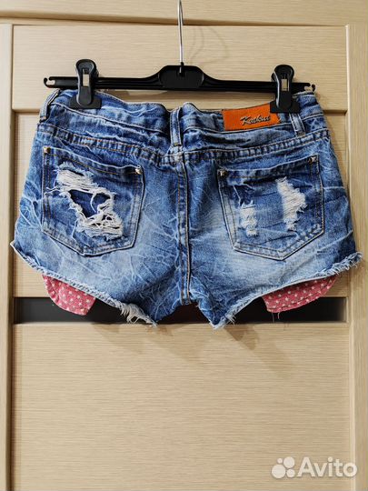 Шорты джинсовые