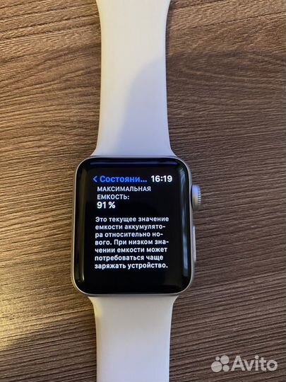 Часы apple watch 3 38 mm