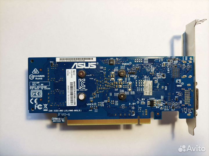 Видеокарты gt 1030 2gb gddr5. На Гарантии