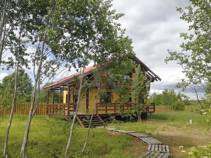 Дом 134,2 м² на участке 10 сот.