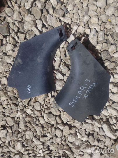 Накладка порога салона Hyundai Solaris