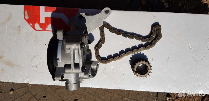 Масляный насос на шкоду актавия а5 1.4 турбо саха