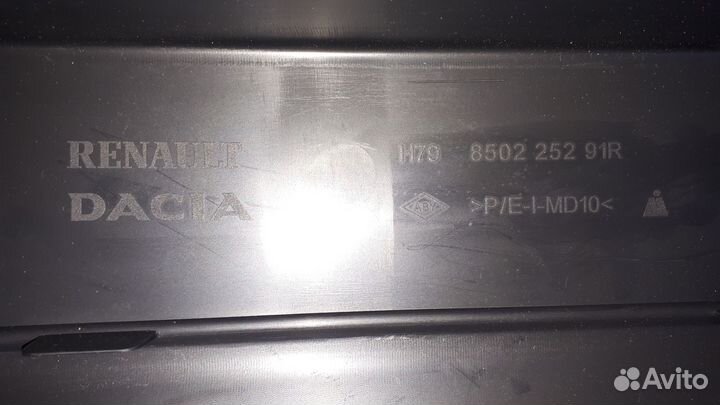 Бампер новый на Renault Duster 2013 г