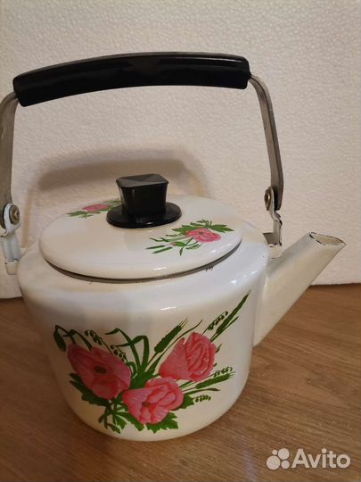 Чайник эмалированный