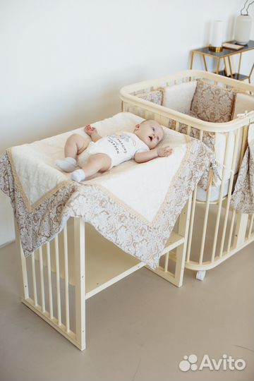 Бортики в детскую кроватку постельное бельё