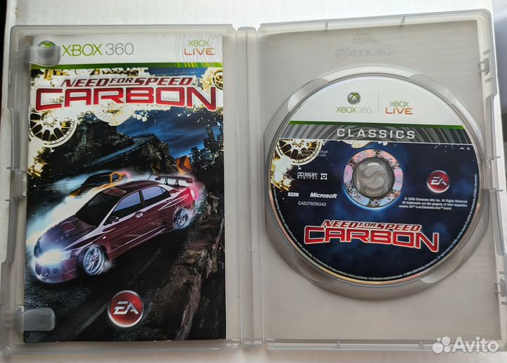Need for Speed Carbon Xbox 360