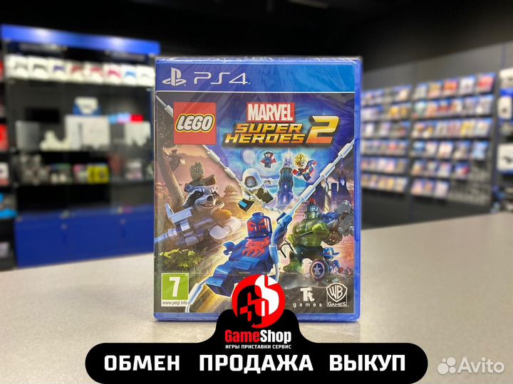 Lego Marvel Super Heroes 2 ps4 новая