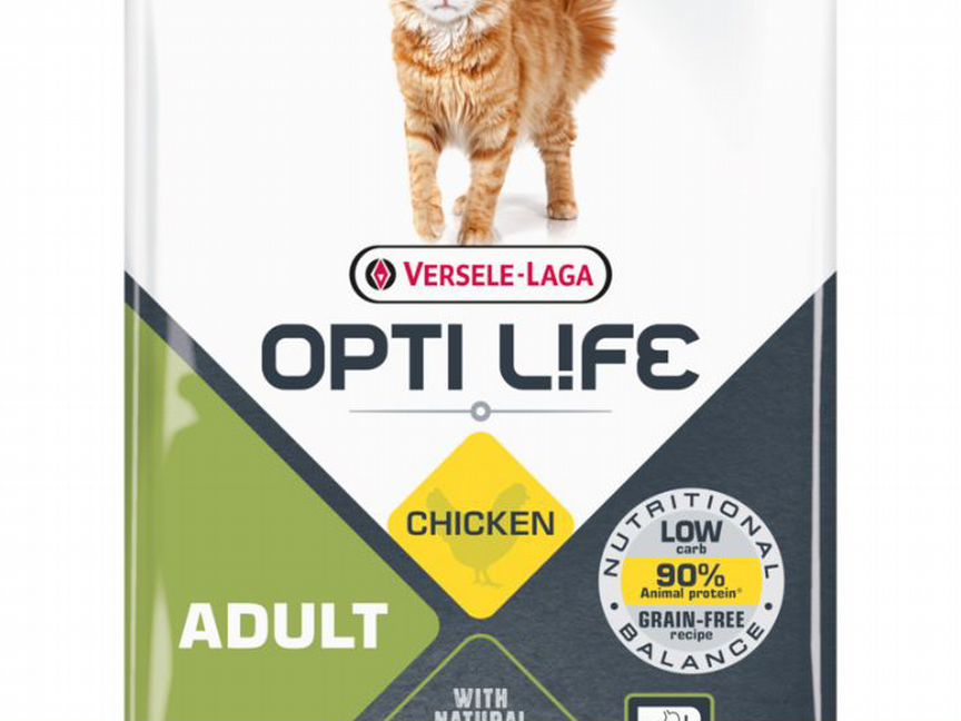 Versele-Laga Opti Life Adult Chicken, 7,5 кг