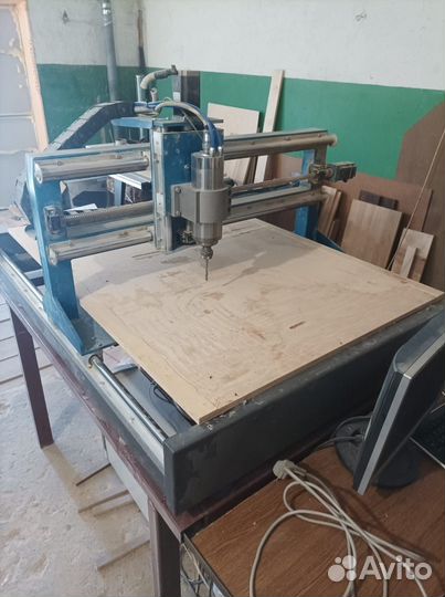Фрезерный чпу 3 D станок по дереву,мдф,фанера