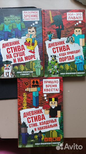 Книги по игре Minecraft