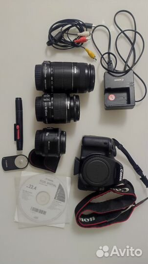 Зеркальный фотоаппарат canon 550d