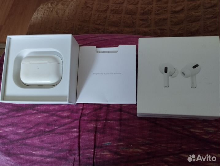 Беспроводные наушники apple airpods pro