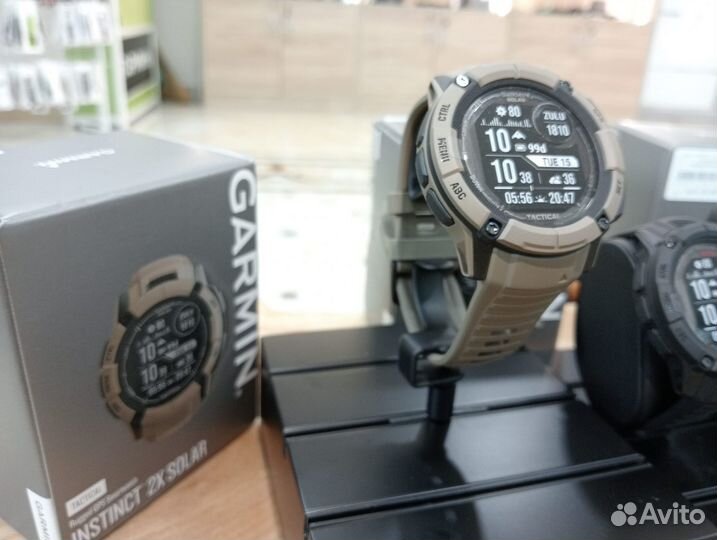 Часы Garmin Instinct 2X Solar Tactical Edition