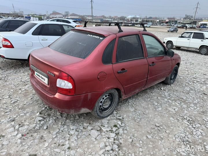 LADA Kalina 1.6 МТ, 2005, битый, 250 000 км