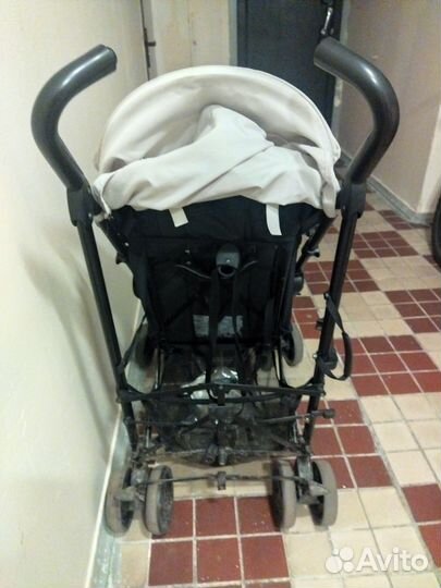 Прогулочная коляска трость бу