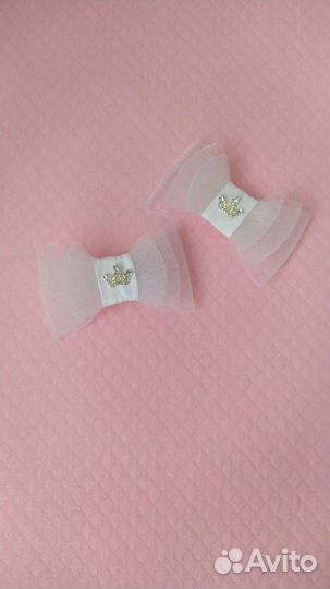 Заколки-бантики для волос