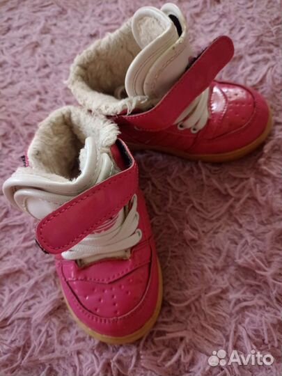 Теплая обувь для девочки