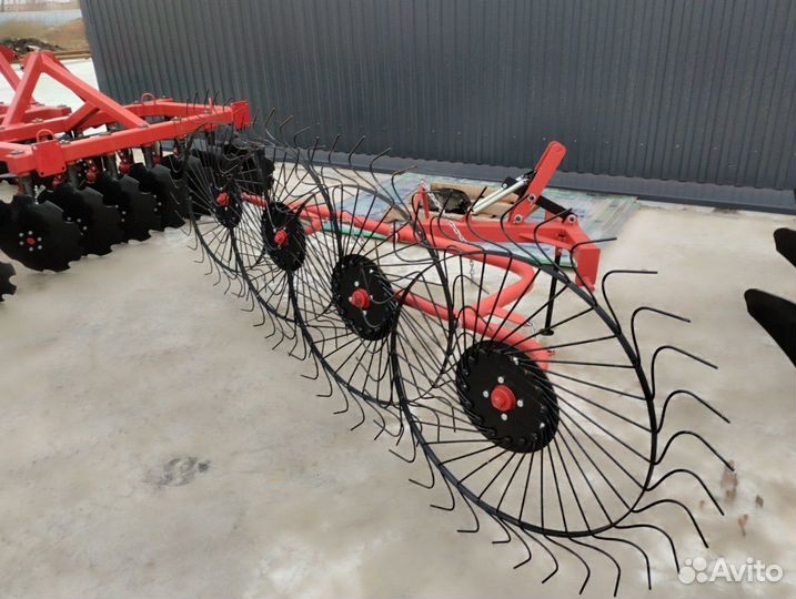 Грабли, ворошилки, валкователи КалинаАгро ГВК - 4, 2024