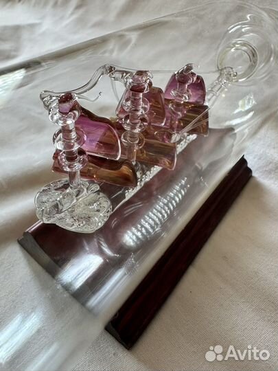 Корабль Santa Maria 1492 в бутылке, стекло