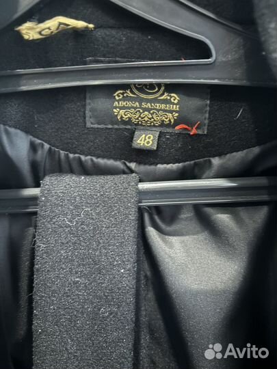 Пальто женское демисезонное 48