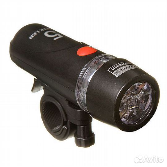 Фонарь STG передний TL1503, 5 белых диодов (4*ааа