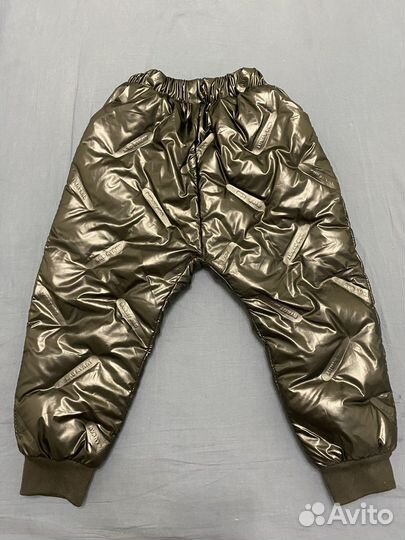 Штаны дутики утепленные