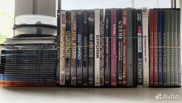 Много фильмов, концертов, DVD и CD диски