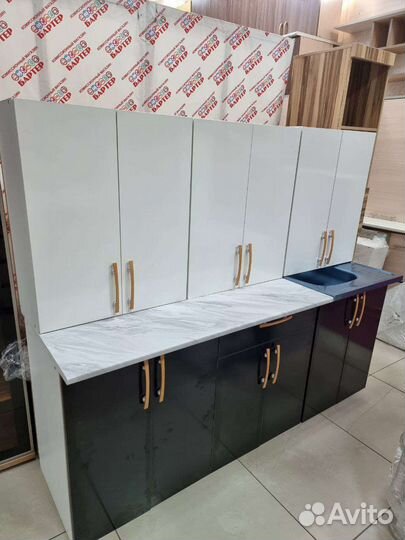 Кухонный гарнитур 1.8м глянец