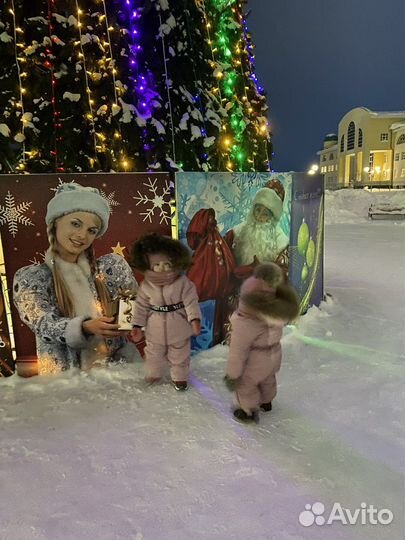 Зимний костюм для девочки