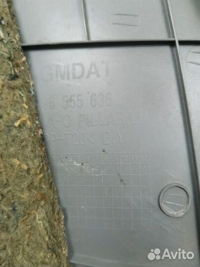 Пластик багажника задний левый Chevrolet Lacetti