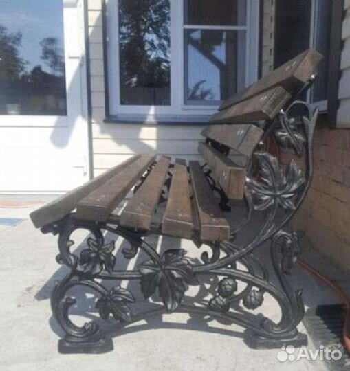 Лавочка садовая уличная, скамейка садовая уличная